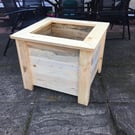 Modern wooden planter 60cm 
