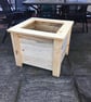 Modern wooden planter 60cm 