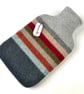 100 % Felted Merino Lambswool Hot water bottle 