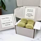 Big Brother Pregnancy Announcement Gift Box – Baby Booties Reveal