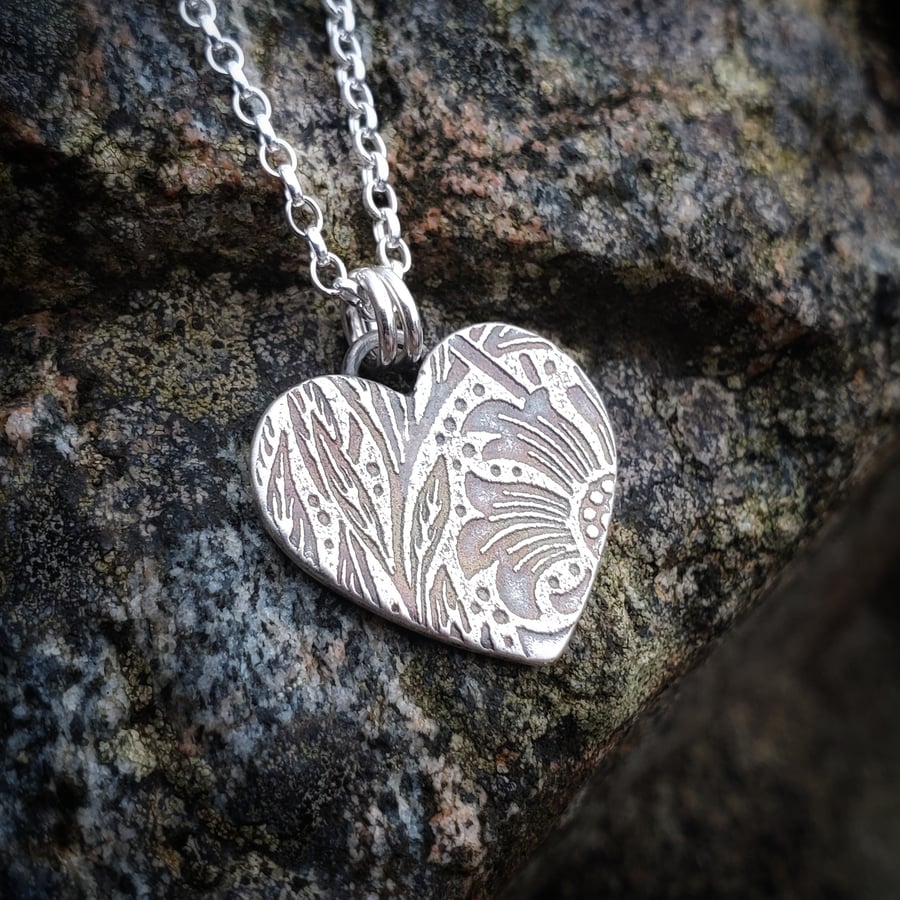 Morris Heart Necklace medium