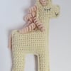 Unicorn, crochet toy, cotton yarn