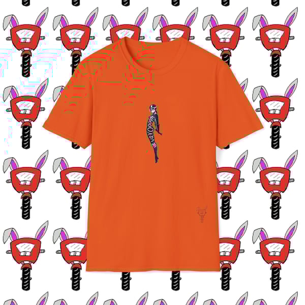 Va Va Vroom Biker 2 Unisex Softstyle T-Shirt by Bikabunny