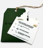 Seed Paper Christmas Gift Tags, Plantable Wildflower Tags, Set of 4 - Image 3