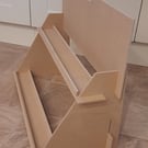 Display Stand (2 Shelf). Designed to hold box frames, books, prints etc.