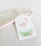 Flamingo Gift Tags - set of 4 tags - Image 3