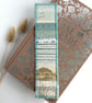 Beach Bookmark, Seascape Bookmark Textile Art