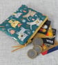 Small purse, coin purse, cats - Image 6