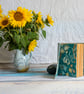 innerwords … Leather Bound Journal, pale blue (Folksy127) - Image 2