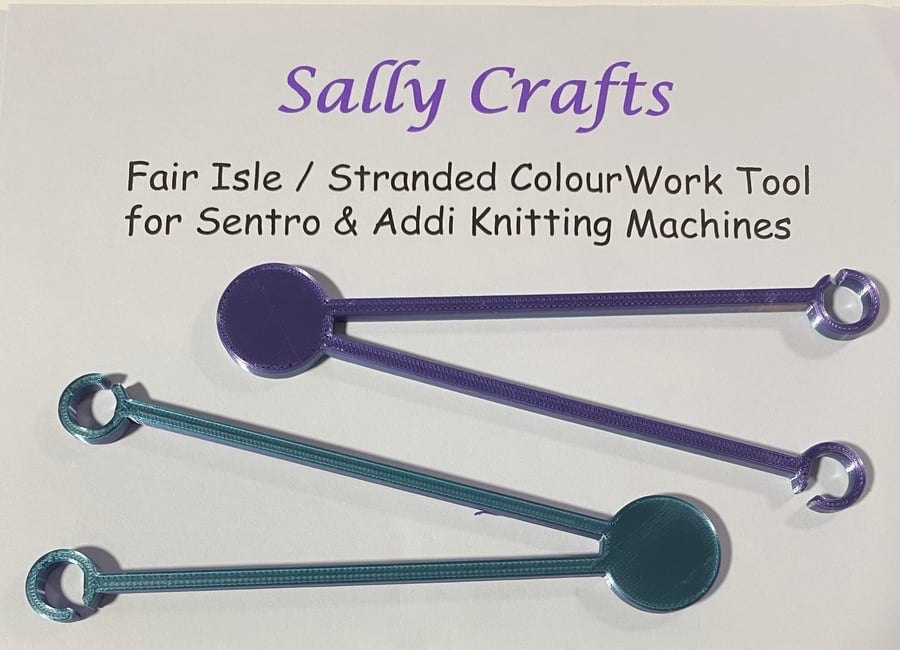 Stranded Colorwork Knitting Technique Tool for Sentro & Addi knitting machines