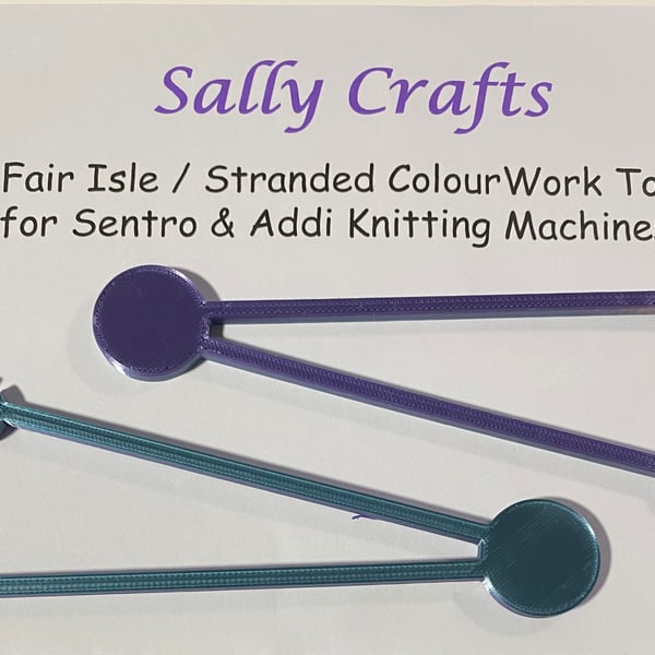 Stranded Colorwork Knitting Technique Tool for Sentro & Addi knitting machines