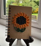 Quilled Ring Bound Notebook with Sunflower - Image 2