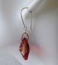 Sterling Silver and Swarovski Crystal Fish Earrings (with open bail) - Image 4