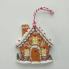 Gingerbread House Christmas Hanging Tree Decoration
