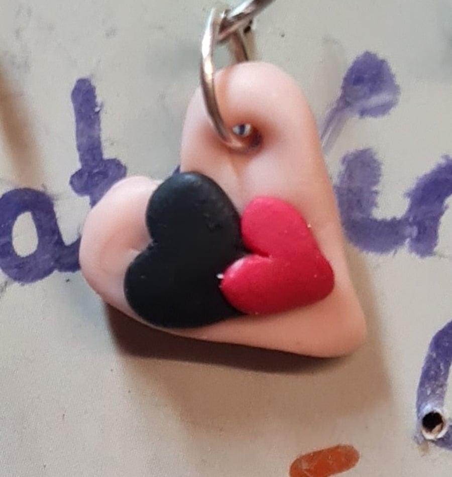 Heart shaped pendant