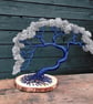 Asymmetric Wire Bonsai Tree Sculpture – Personalised Handmade Tree Art - Image 4
