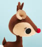 Rudolph the red nosed Reindeer Christmas ornament - Image 5