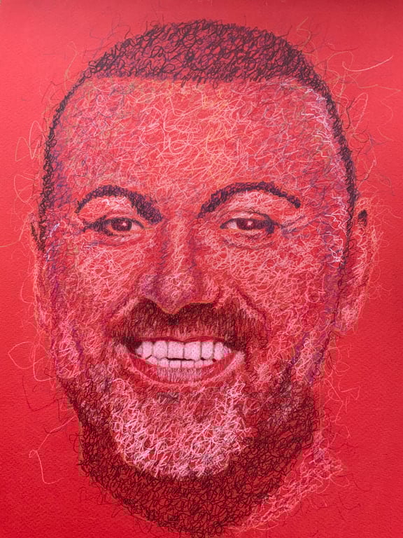 A portrait of George Michael