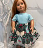 Dolls Blue Angel Christmas Dress - Image 1