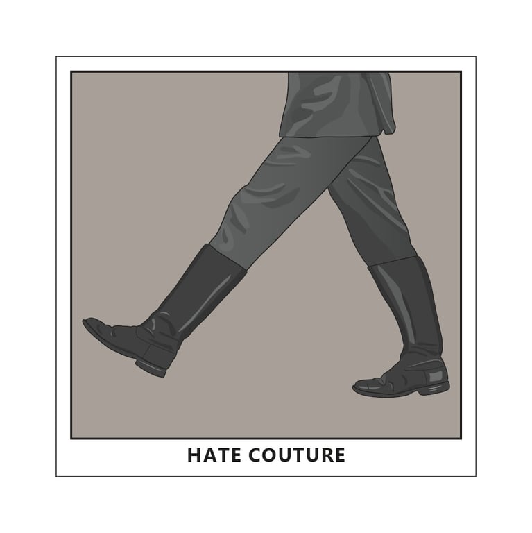 Hate Couture Postcard