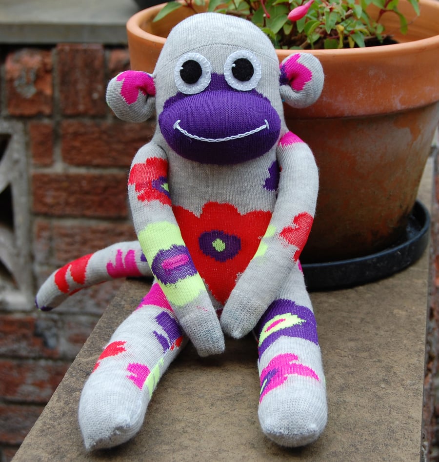 Sock Monkey - Aster