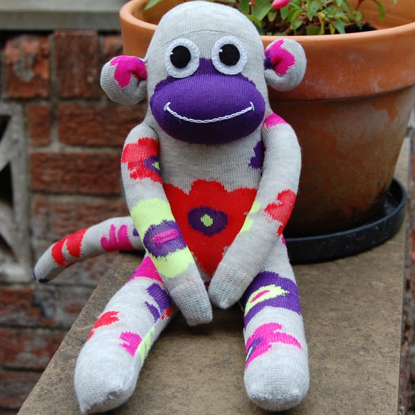 Sock Monkey - Aster