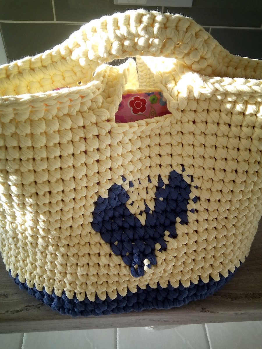 Crochet bag, handmade bag