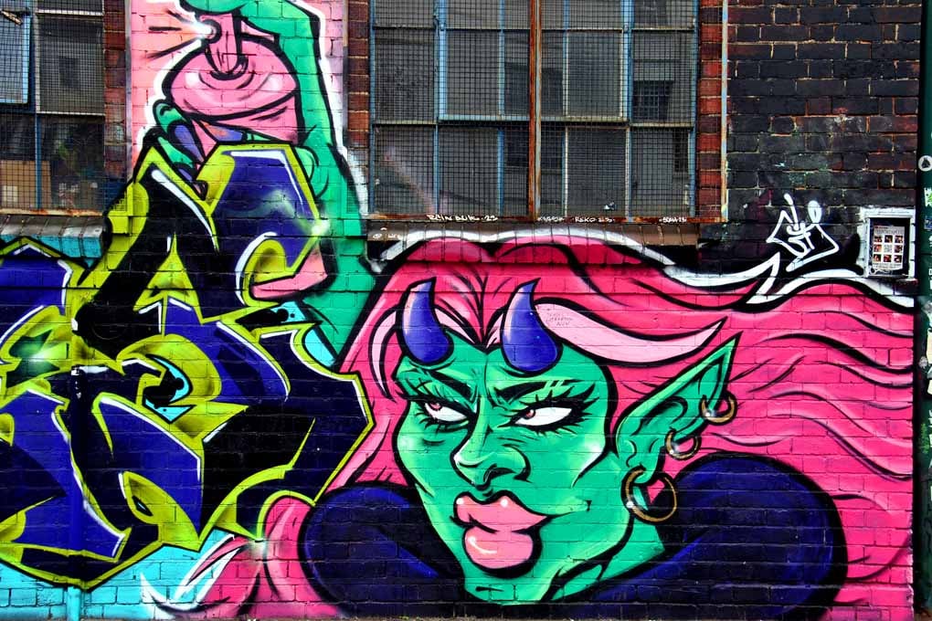 Street Art Graffiti Digbeth Birmingham UK Photograph Print