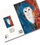 Owl Card Blank art card - Image 2