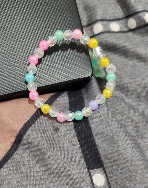 Cute Handmade Baby Bracelet – Safe Beaded Jewelry for Infants & Toddlers