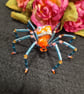 Hanging Spider Suncatcher Decoration Vintage Bum Bead