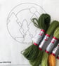 Tapestry Kit - Christmas Trees Wool Embroidery Kit, Long Stitch Kit - Image 4