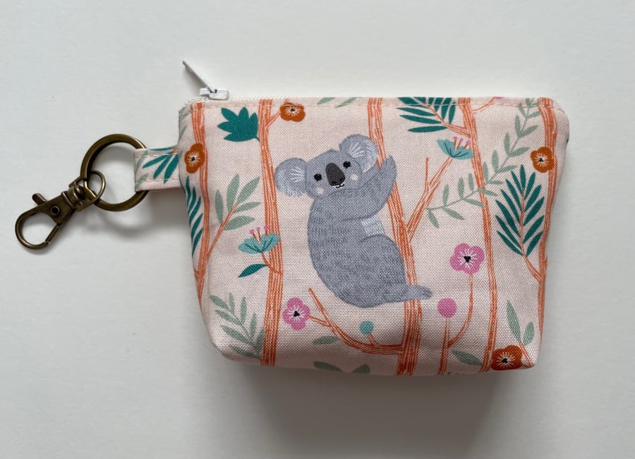 Mini Coin Purse Keychain - Koala