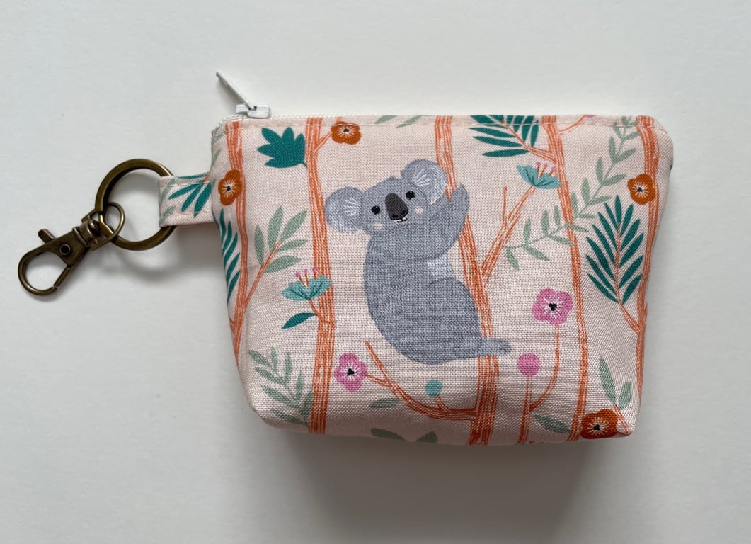 Mini Coin Purse Keychain - Koala