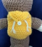Teacher School Bear with Backpack and Keyring – Special Thank You Gift Set - Image 4