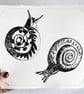 Snails Drypoint Print - Image 2