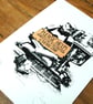 Star Wars Homeless Trooper Hand Pulled Limited Edition Screen Print - Image 3
