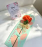 Marigold — October Birth Flower - Handmade Everlasting Single Stem- Free Postage - Image 5