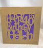 Personalised Birthday card, custom made birthday cards, Age, Name Birthday cards - Image 2