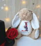 Personalised Jack 'Rabbit' Valentine Plush Hare (Small or Large) - Image 2