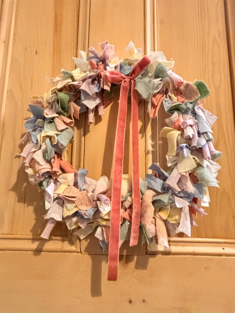 Rag Wreath Kit - Spring colours