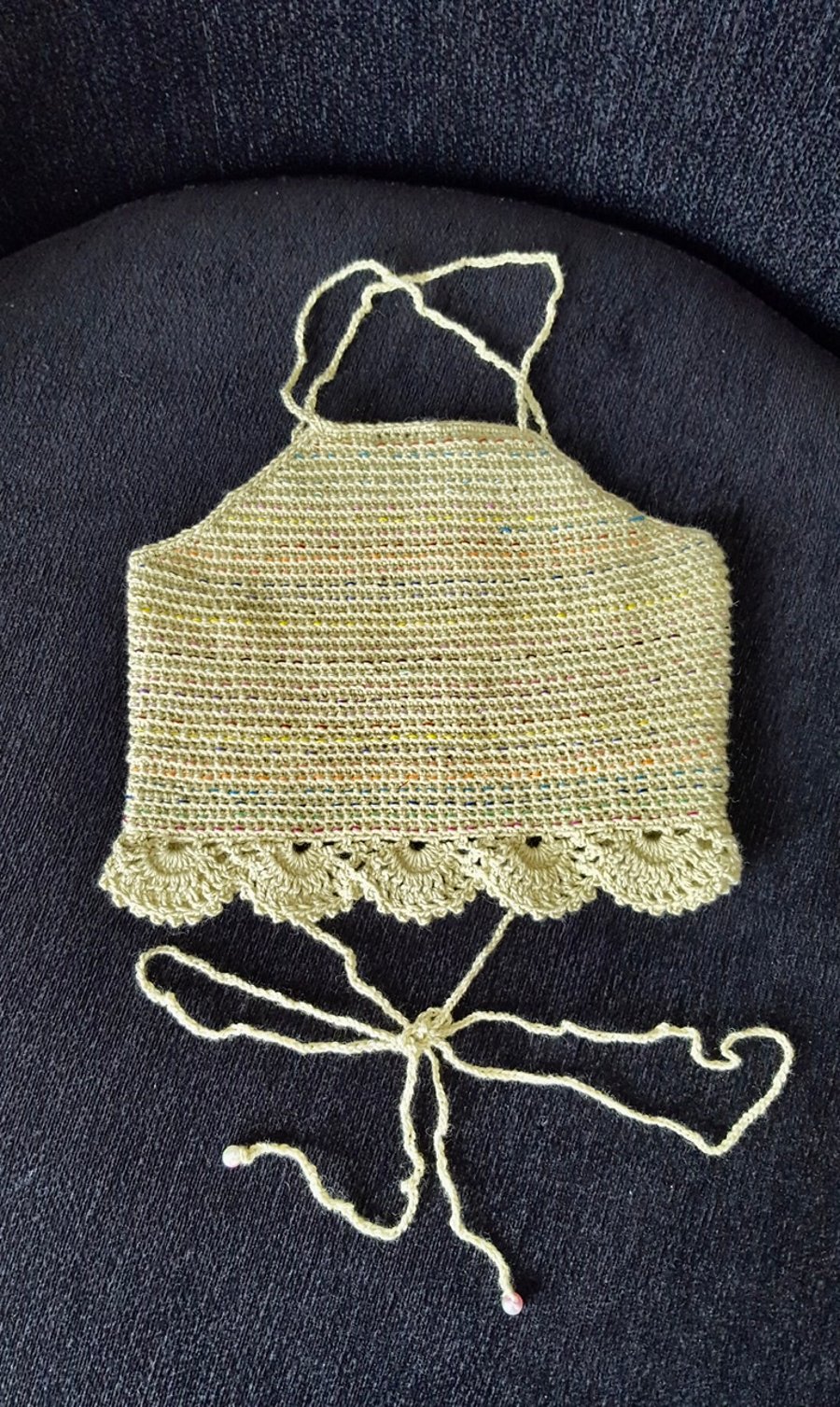 Lime Green Halter Top. U.K. size is small……