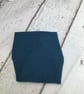 Teal blue twist wide cuff bracelet cover up, gift idea cuff bracelet  - Image 4