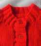 Classic Knitted Aran Weight Cardigan for a Boy or Girl, Gift Ideas for Children - Image 3