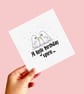 Ghost Birthday Card, Funny Pun Birthday Card, Spooky Birthday Card. - Image 3