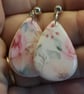 Floral Teardrop Earrings - Image 2