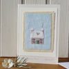 Little Cottage in Snow hand-stitched miniature for Christmas or New Home