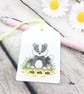 Badger Gift Tags - set of 4 tags - Image 3