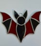 Stained Glass Bat Suncatcher - Handmade Window Decoration - Image 4