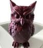 Charming Wise Owl Storage Pot – Handmade 3D Printed